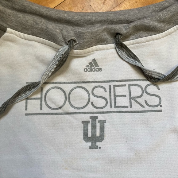 Indiana Hoosiers off-the-shoulder hoodie - Picture 2 of 5